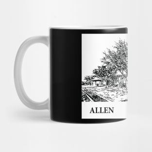 Allen Texas Mug